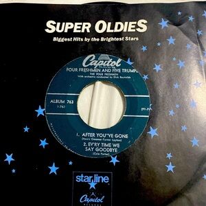 The Four Freshman Good Night Sweetheart, Easy Street and 3 more 45 record